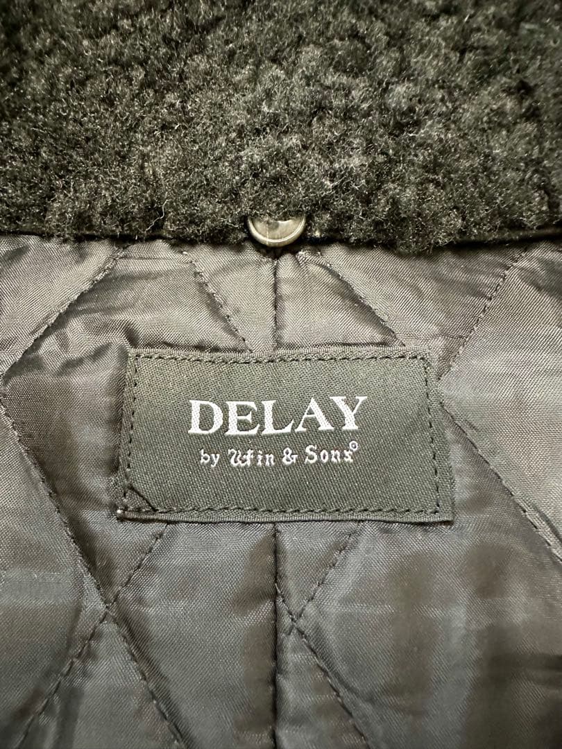 DELAY by Win&Sons】 G1 ディアスキンレザーブラック - メルカリ