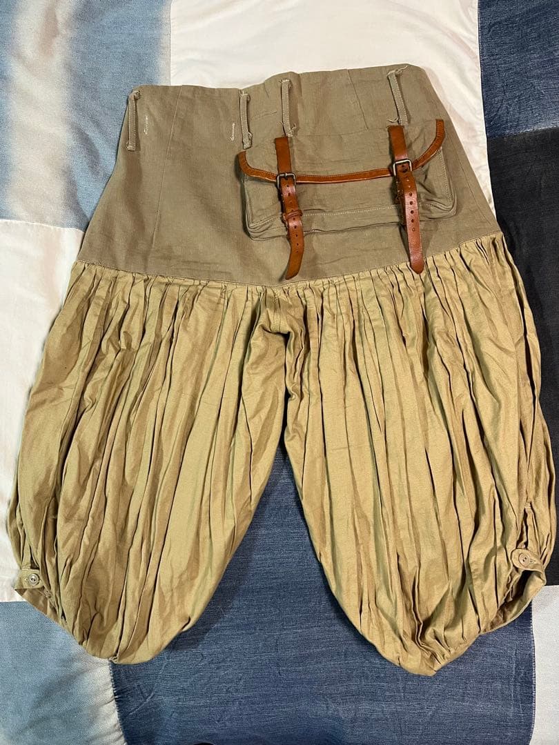 kapitalバックポシェット付きバルーンパンツ