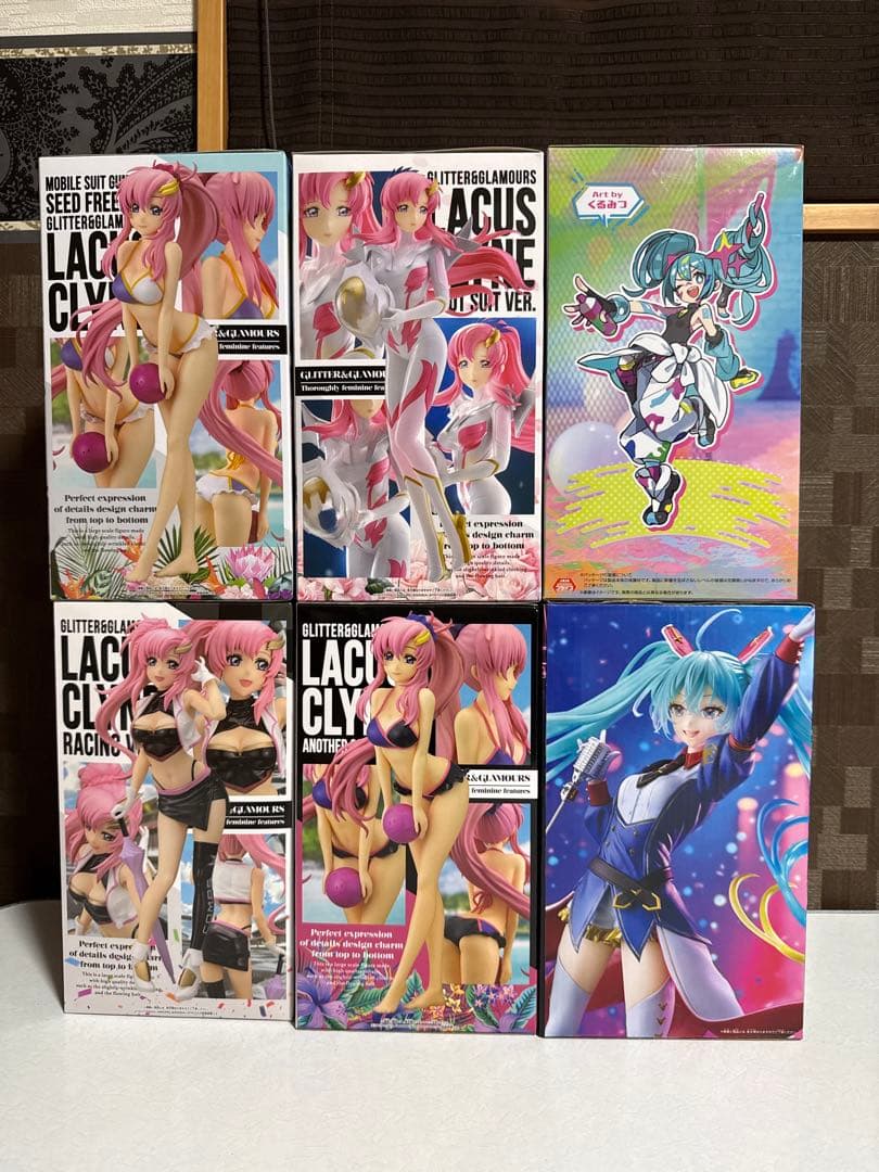 ラクス　初音ミク　フィギュア　6点