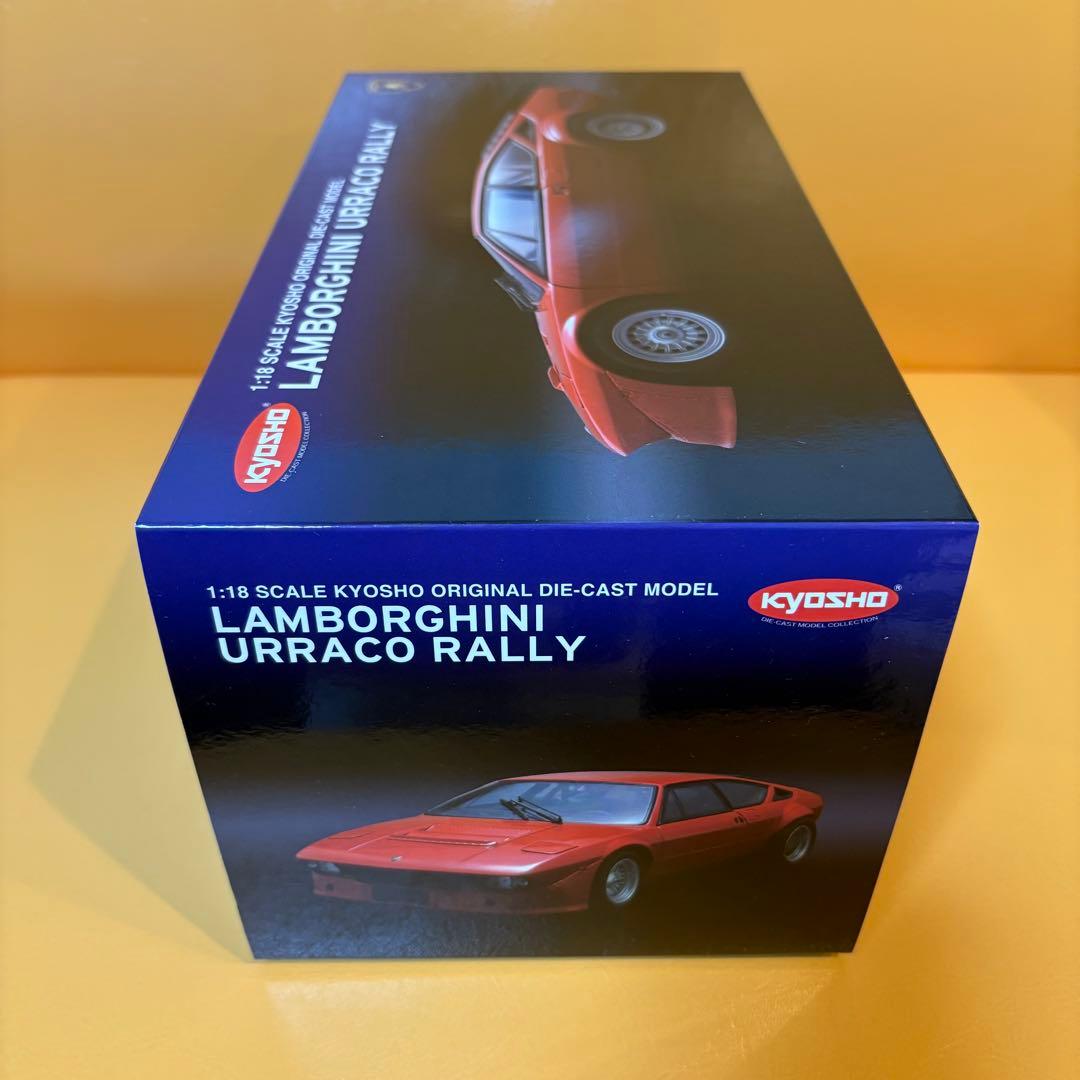 レア！京商 1/18 ランボルギーニ ウラッコラリー 赤