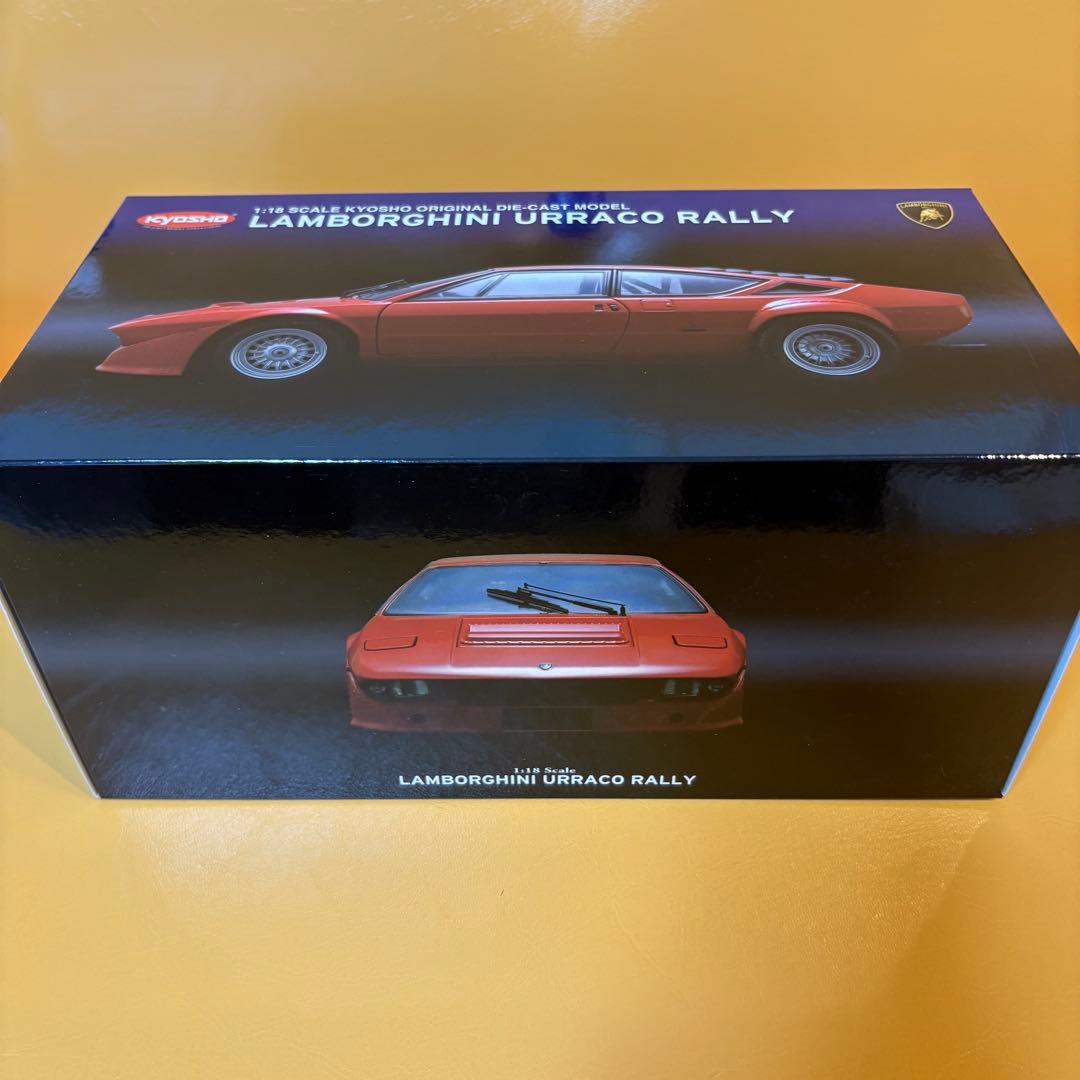 レア！京商 1/18 ランボルギーニ ウラッコラリー 赤