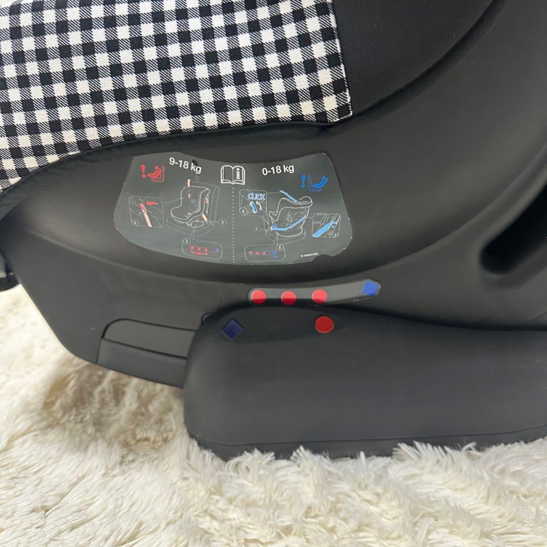 ☆美品☆ Joie tilt ジョイー チルト ギンガムチェック ブラック