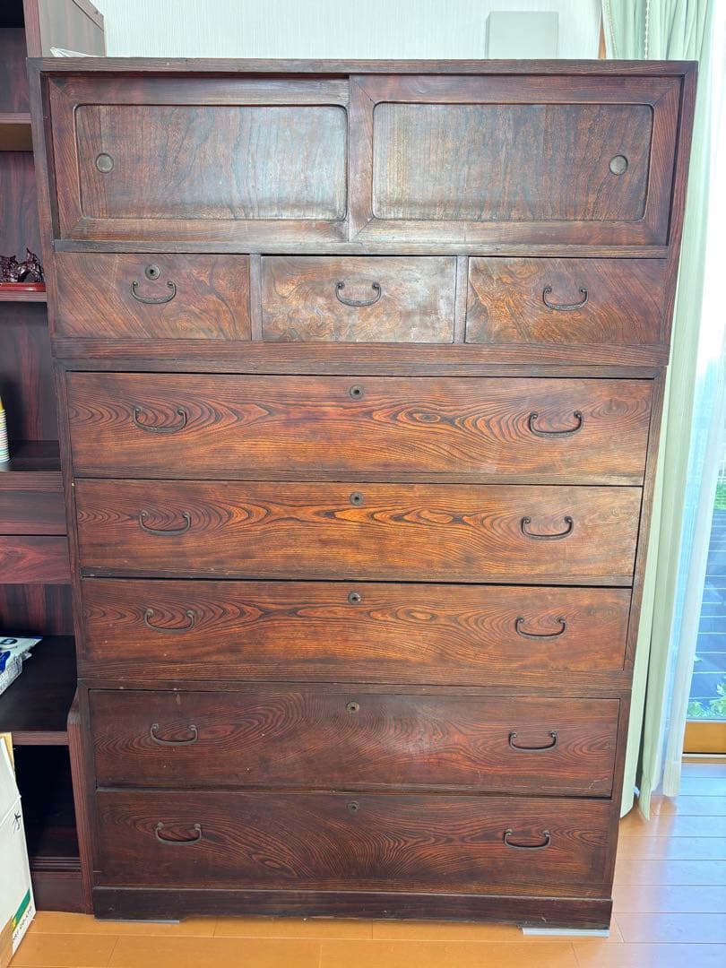 和箪笥 直接お引き取りも可 和箪笥 6段 引き出し 整理たんす 時代箪笥風 和家具 店頭引き渡し歓迎