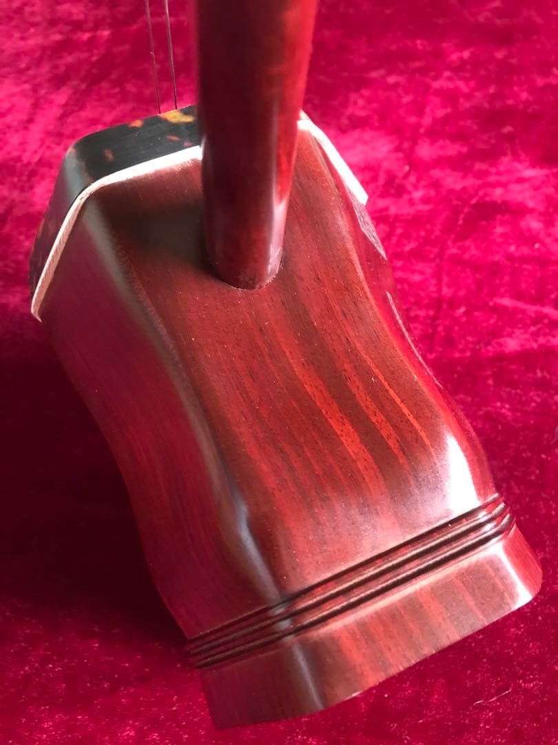 特価・二胡★最上級紫檀★錦蛇皮★古月琴坊・万其興製作★十年保証★一生の宝物