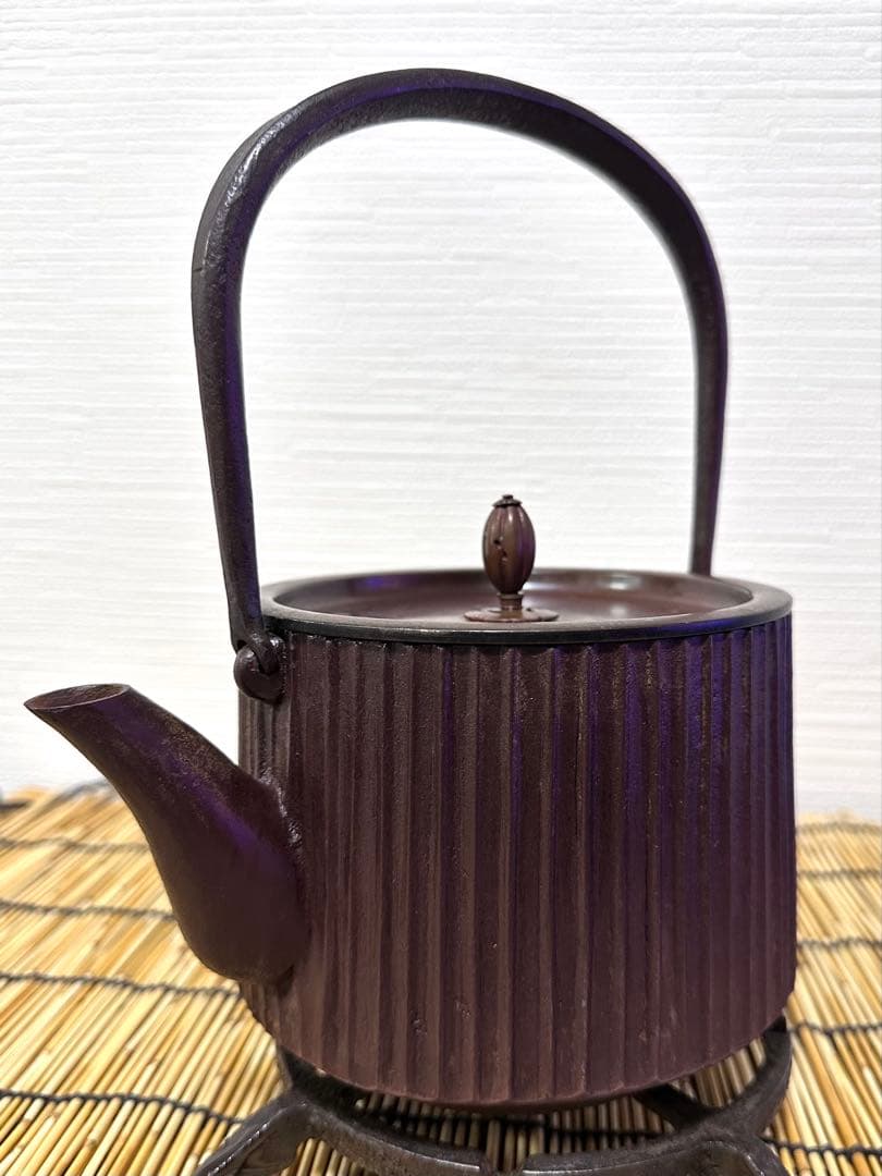 ＵＳＥＤ、良品　岩手県奥州水沢幸工芸　現代の名工 佐藤勝久造　利休型蛇ノ目１３型