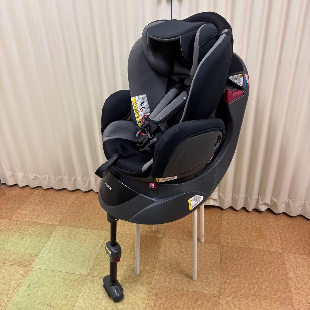 極上クリーニング済☆美品☆新生児OK　アップリカ　ディアターンプラスAB　グレー