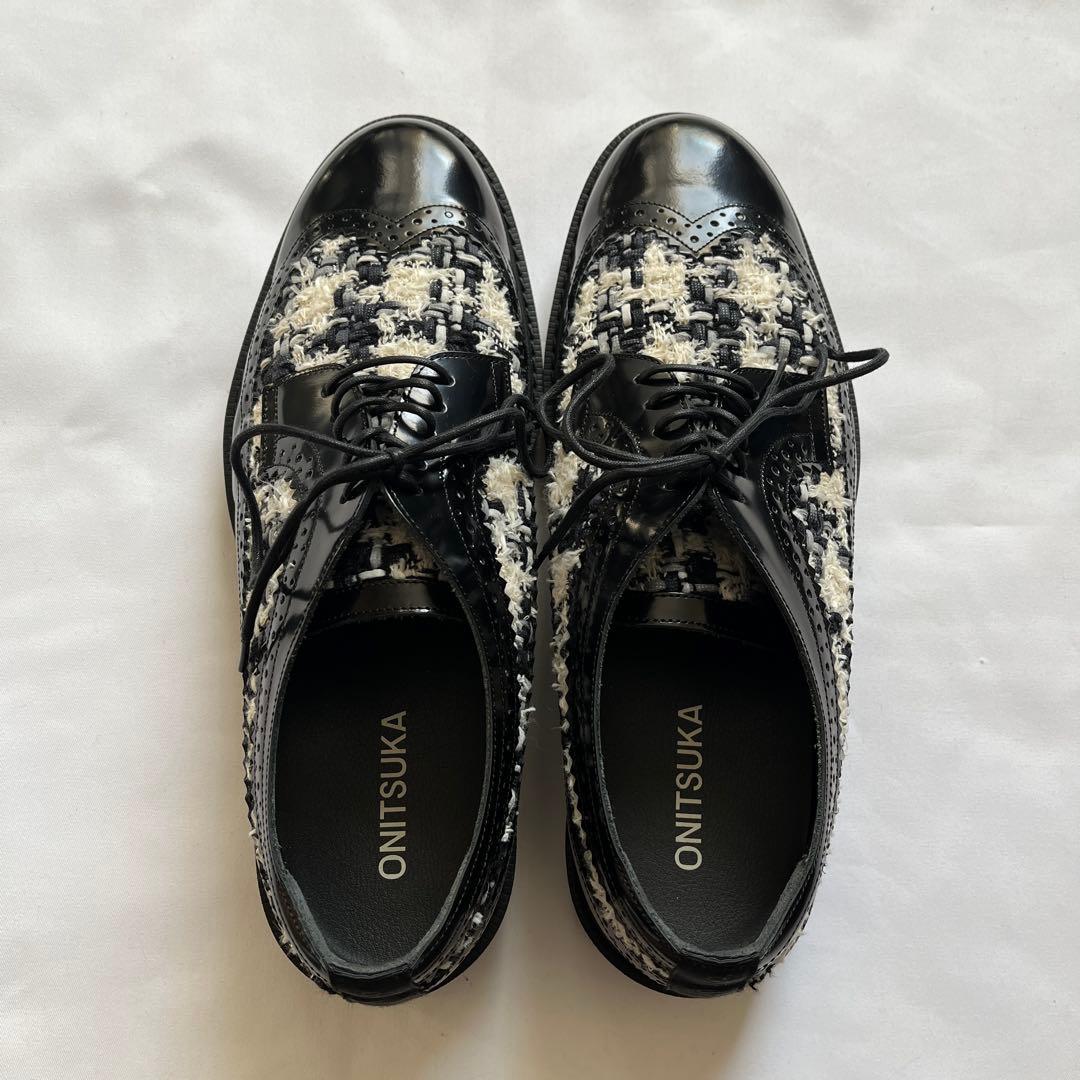 ONITSUKA BROGUEツイード