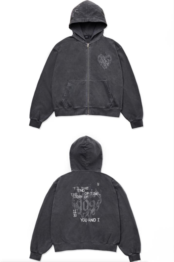 ENHYPEN Artist-Made ソンフン フーディ Mサイズ チャコール