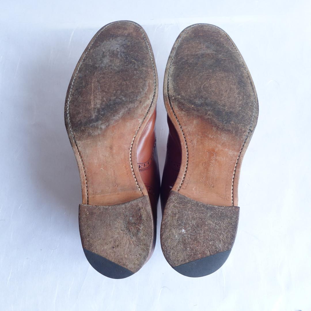 ☆送料無料☆美品☆チーニー茶靴 28cm 幅広☆イギリス製