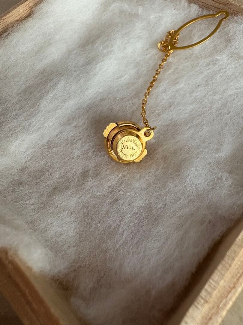 目貫　龍　赤銅　ネクタイピン