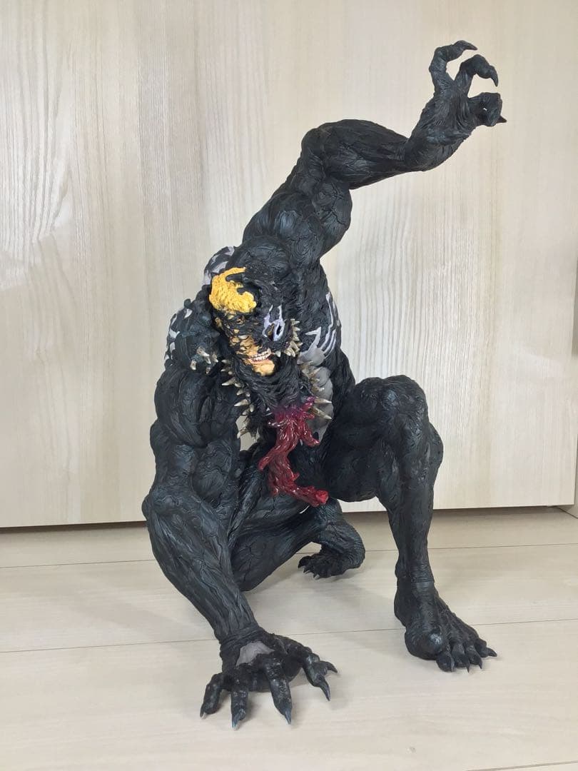 ソフビナル ヴェノム 千値練 Ver.1(エディヘッド付き、台座なしver.)