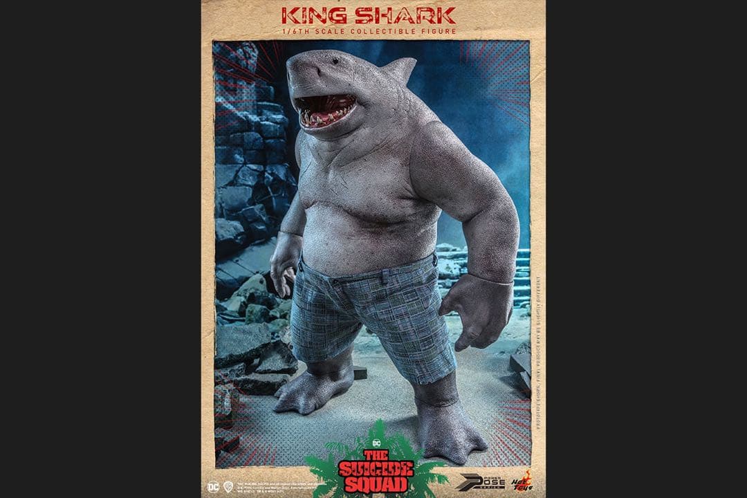 ホットトイズ 1/6 パワーポーズ スーサイド・スクワッド キング