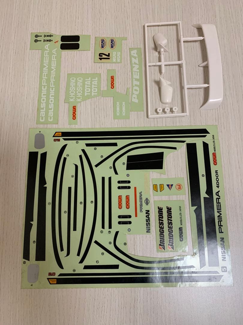 うみすん！　ラジコン ボディ　クラウンモデル製　カルソニック　プリメーラ