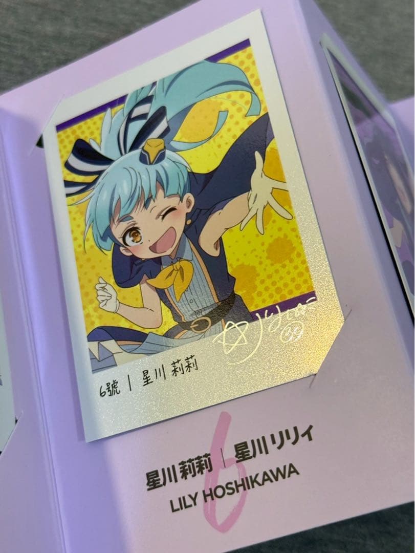 ゾンビランドサガ　ゆめぎんがパラダイス台湾限定ポスターチェキセット扇