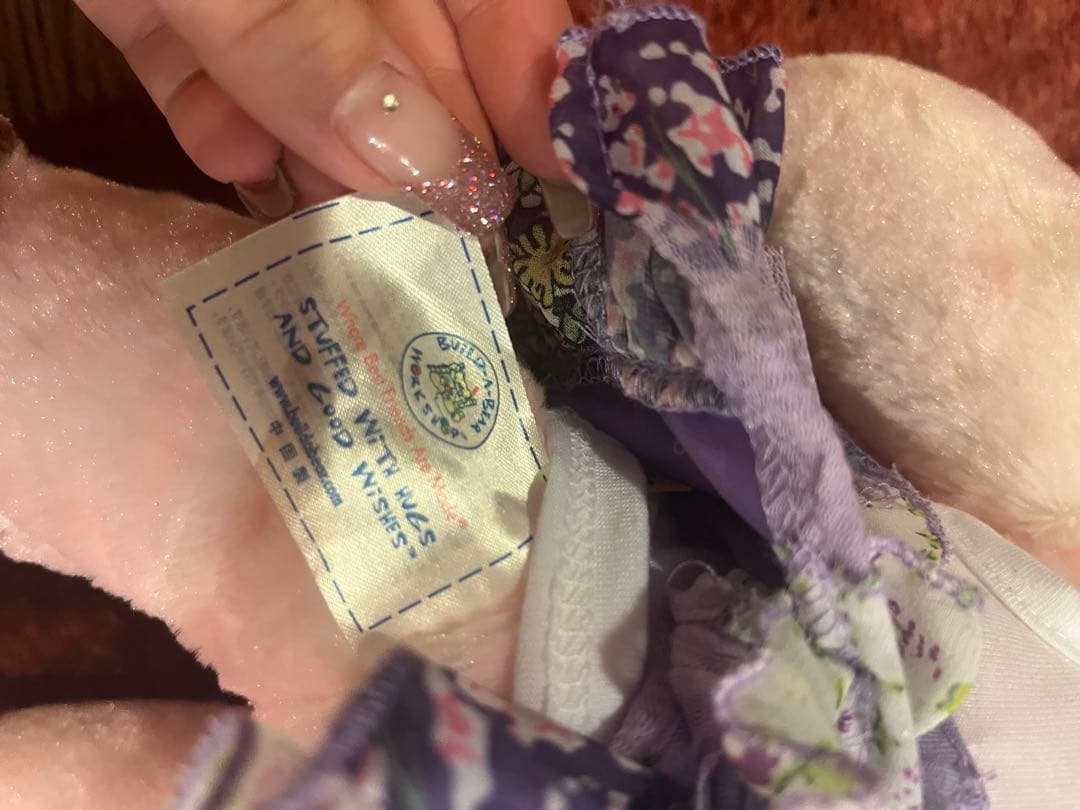 激レア 希少 ビルドアベア 日本限定 さくらテディ ピンク 服セット