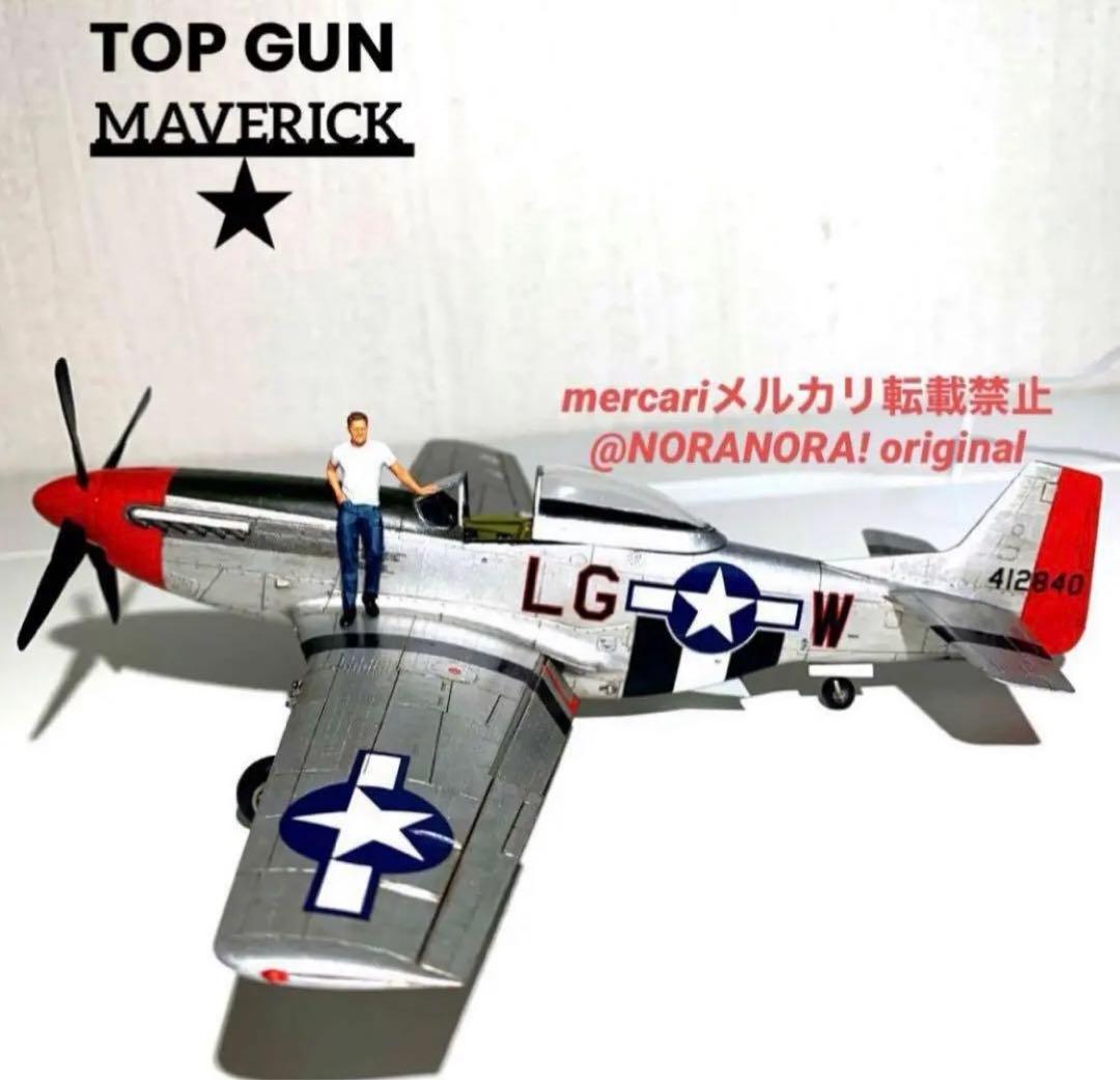 1/48 トップガンマーヴェリック仕様 P51マスタング 完成品
