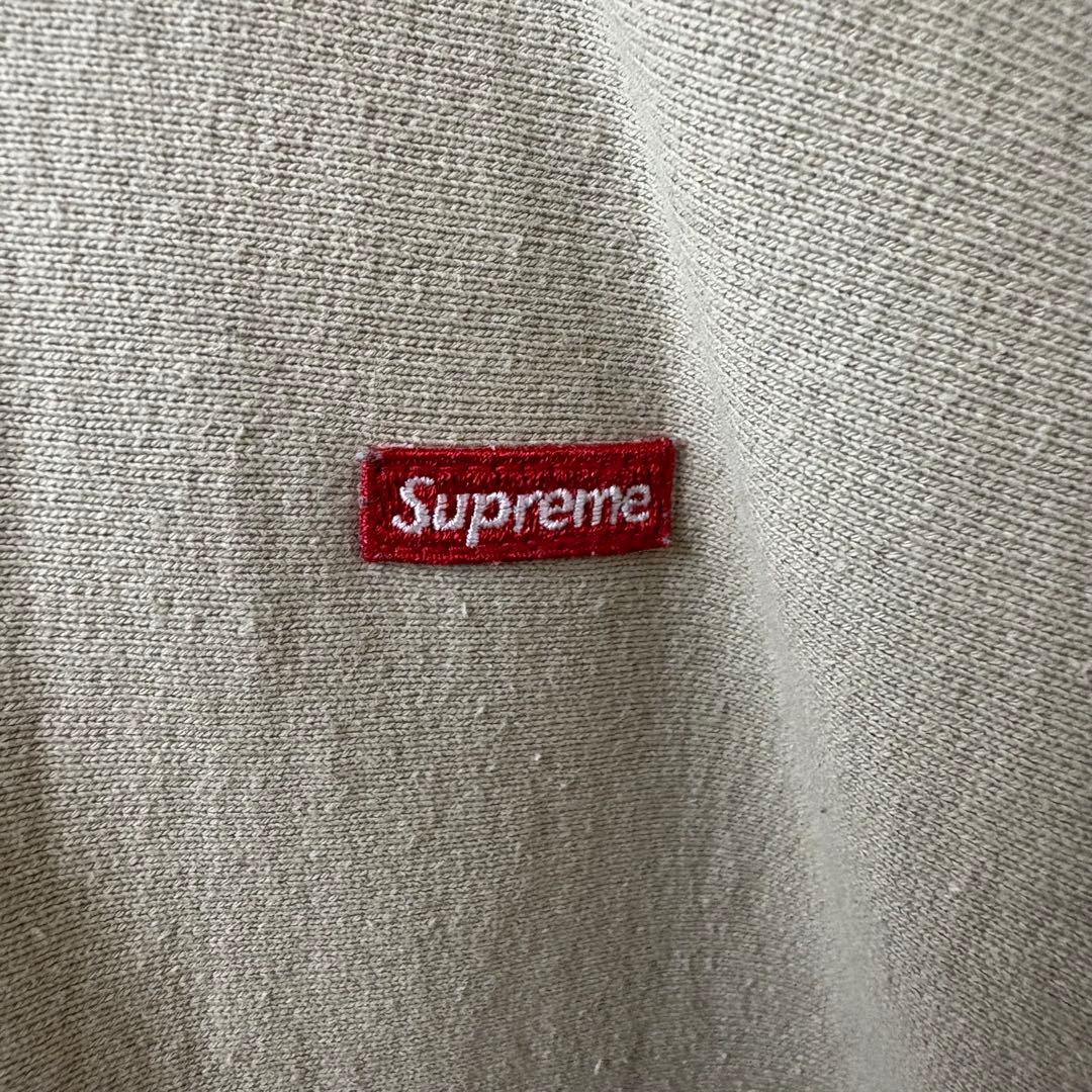 【激レア】SUPREME シュプリーム　パーカー　ボックスロゴ　スウェット　刺繍