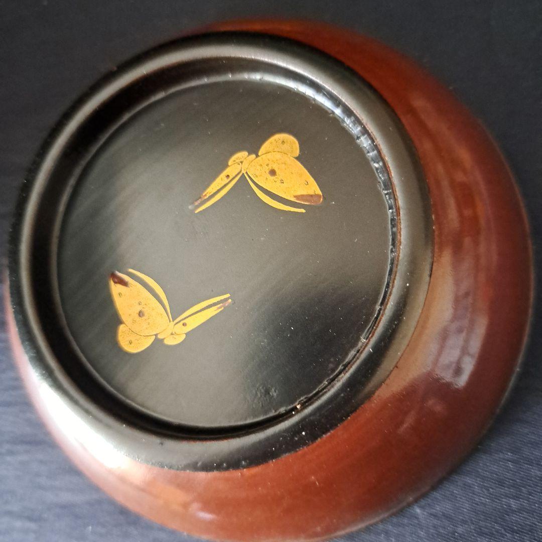 「輪島のお椀(わん)をお正月に！」金蒔絵(きんまきえ)漆器 4客セット 骨董アン