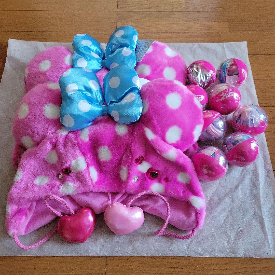 ディズニー パルパルーザ ミニー ファンキャップ 2個 カプセルトイ4種2