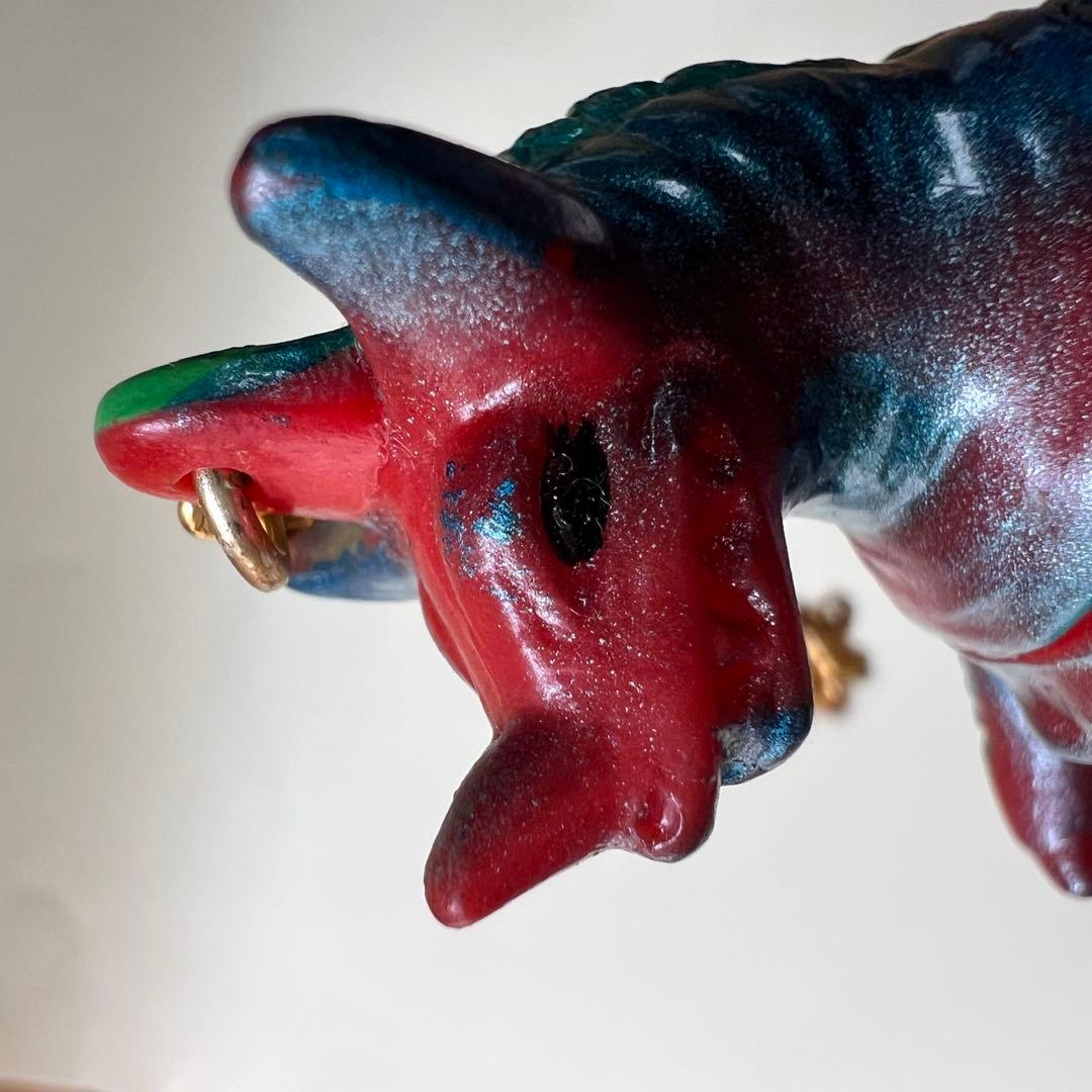 ゴモラ ペンダント ソフビ フィギュア レトロ 当時物 ウルトラマン