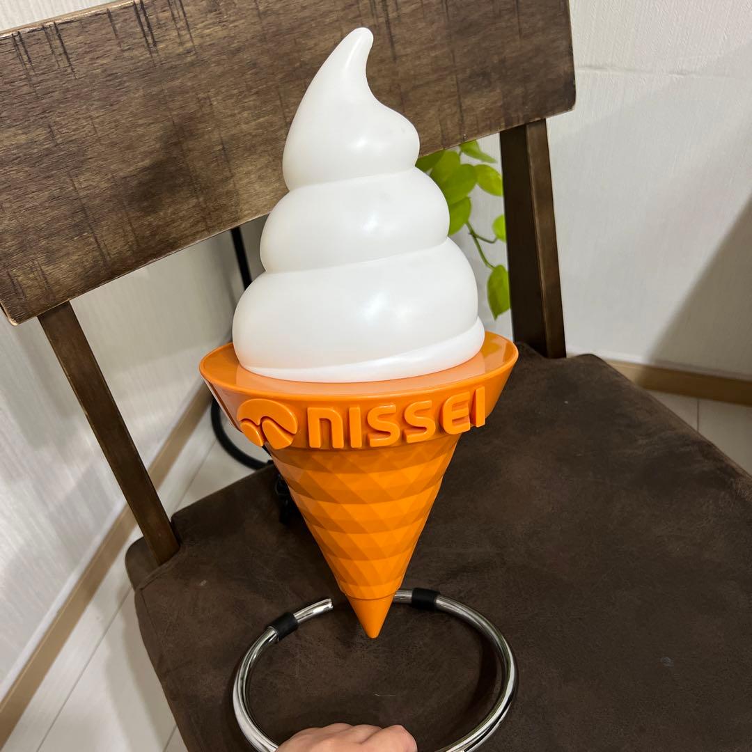 nISSEI ニッセイ ソフトクリーム ランプ インテリア