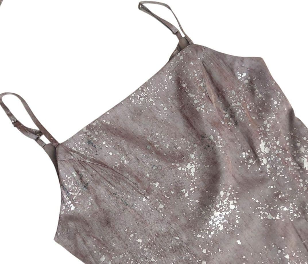 美品✨Leja チュールフリルボレロペイントマーメイドワンピースドレス