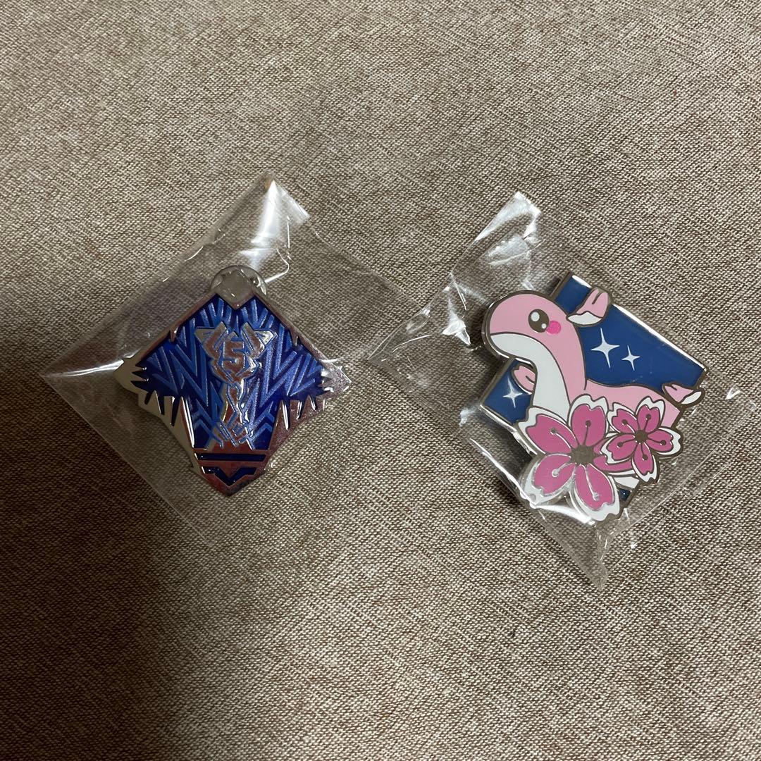 Apex ALGS 2026 札幌 記念品 グッズ 桜ネッシー ピンバッジセット