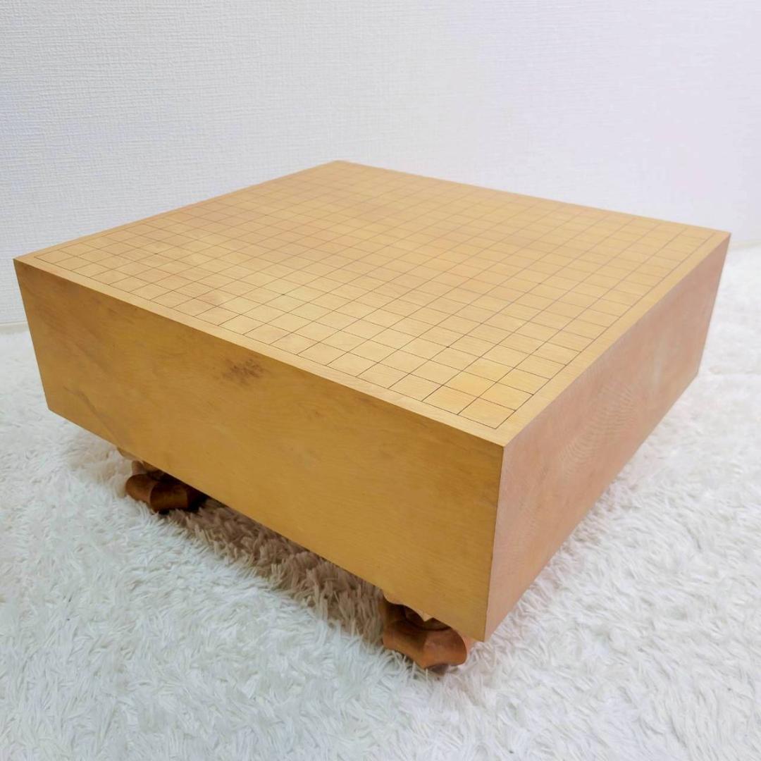 【木製】碁盤 脚あり へそ付き Y4