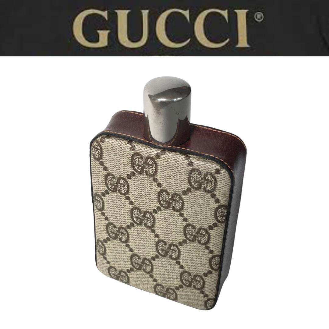 【激レア】GUCCI グッチ スキットル ウイスキーボトル ヴィンテージ