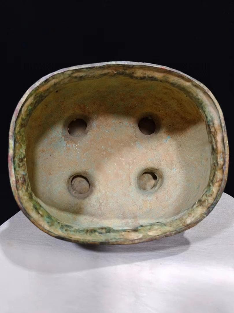 中国古美術品·旧蔵珍品·古青銅器·婦好鸮卤酒具·装酒器·文房置物·風水開運