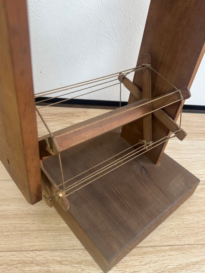 御光台　二重御光台　木製　ヴィンテージ　機織り　御光　貴重品　五光台