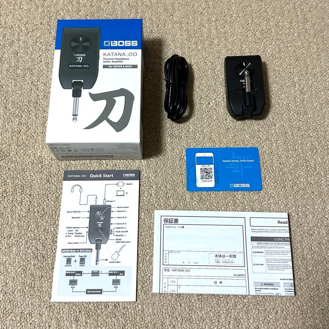 BOSS KATANA:GO 初代 ヘッドホンアンプ