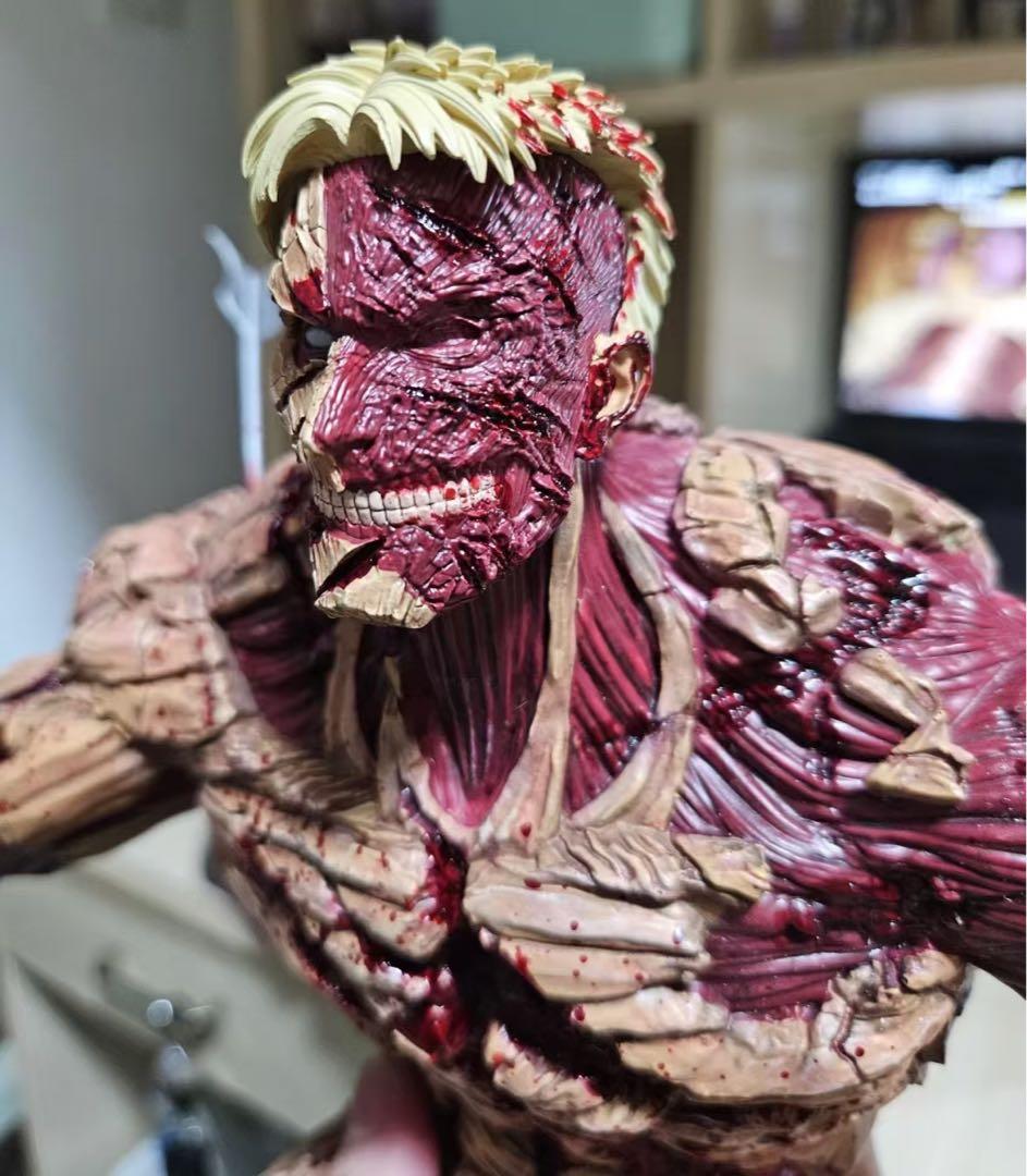 進撃の巨人 鎧の巨人 ガレージキット ガレキ スタチュー⑨