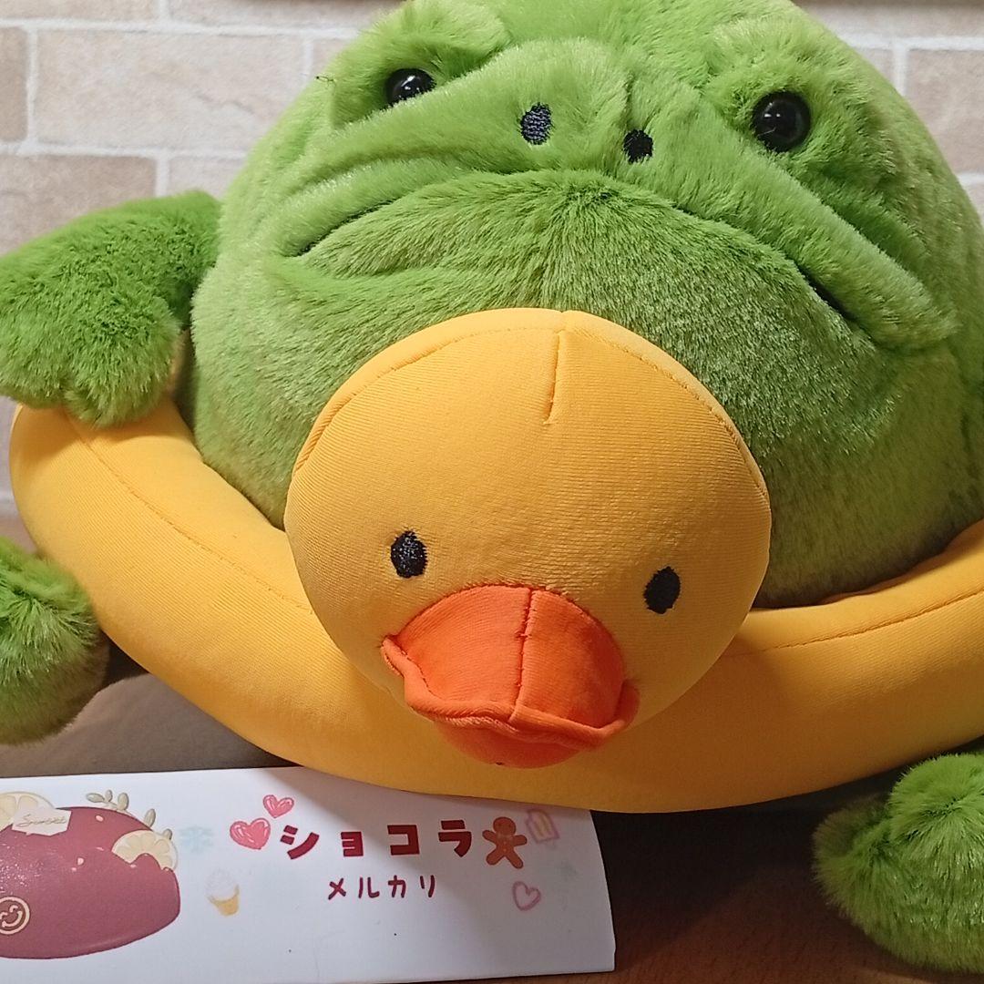  Frog in Rubber Ring　かえる　蛙　浮き輪