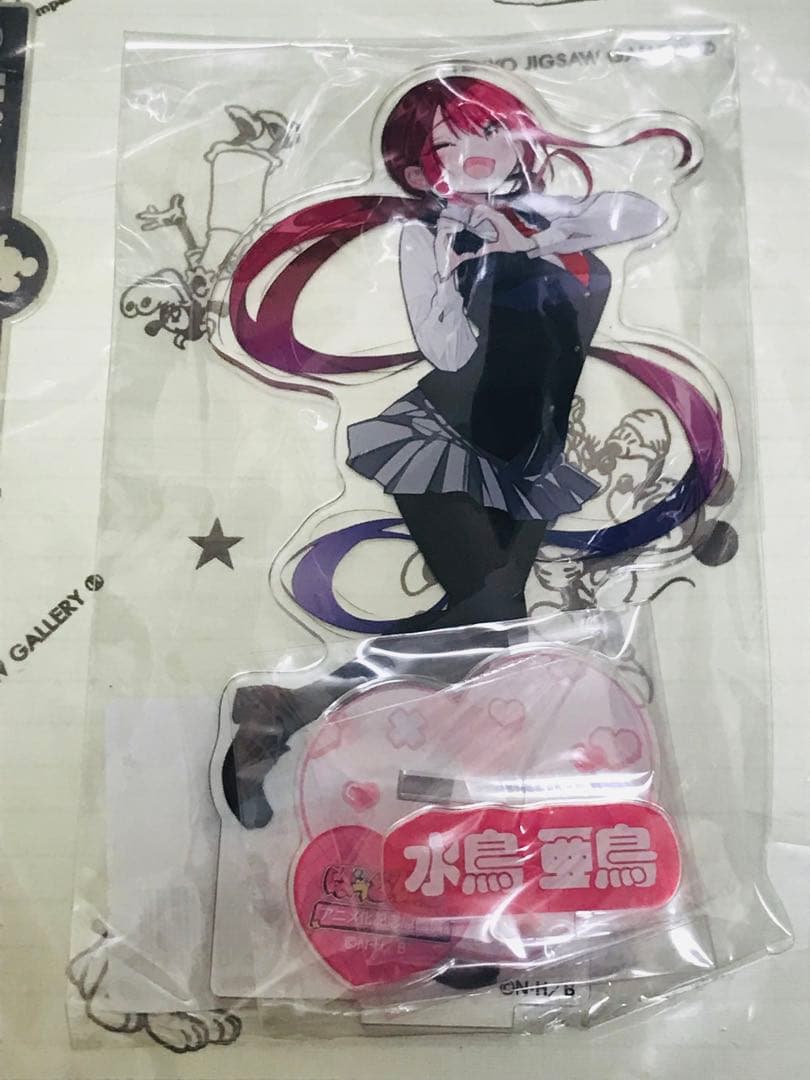 ばっどがーる 水鳥亜鳥 アクリルスタンド アニメ化記念原画展 - メルカリ