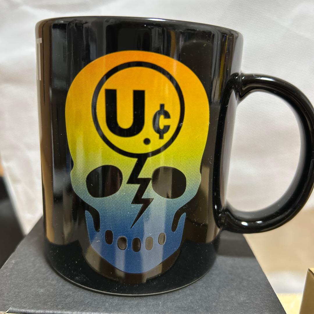 ユニコーンツアーグッズスカルデザインマグカップ