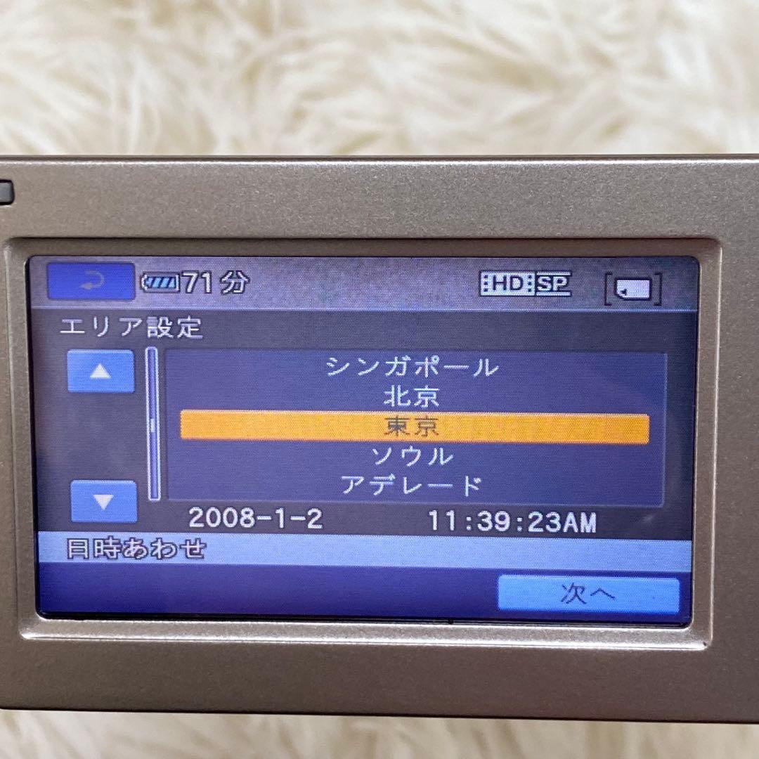 極美品【動作確認済み】SONY Handycam ハンディカム HDR-TG1