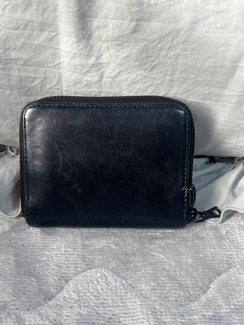 HYSTERIC GLAMOUR ♡ ロゴスタッズ ラウンドジップミニウォレット