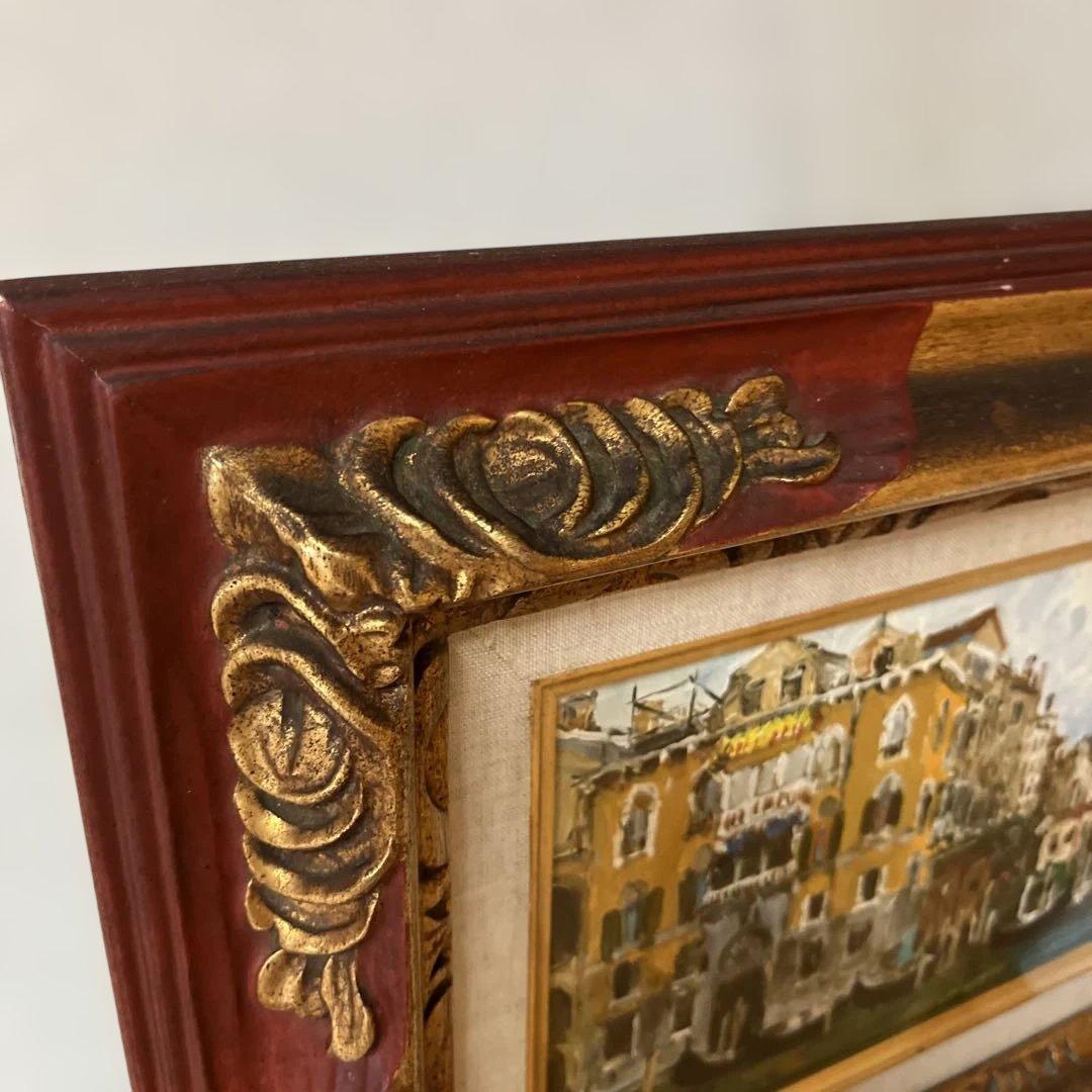 児玉幸雄　ヴェニス　油彩画　サイン入り