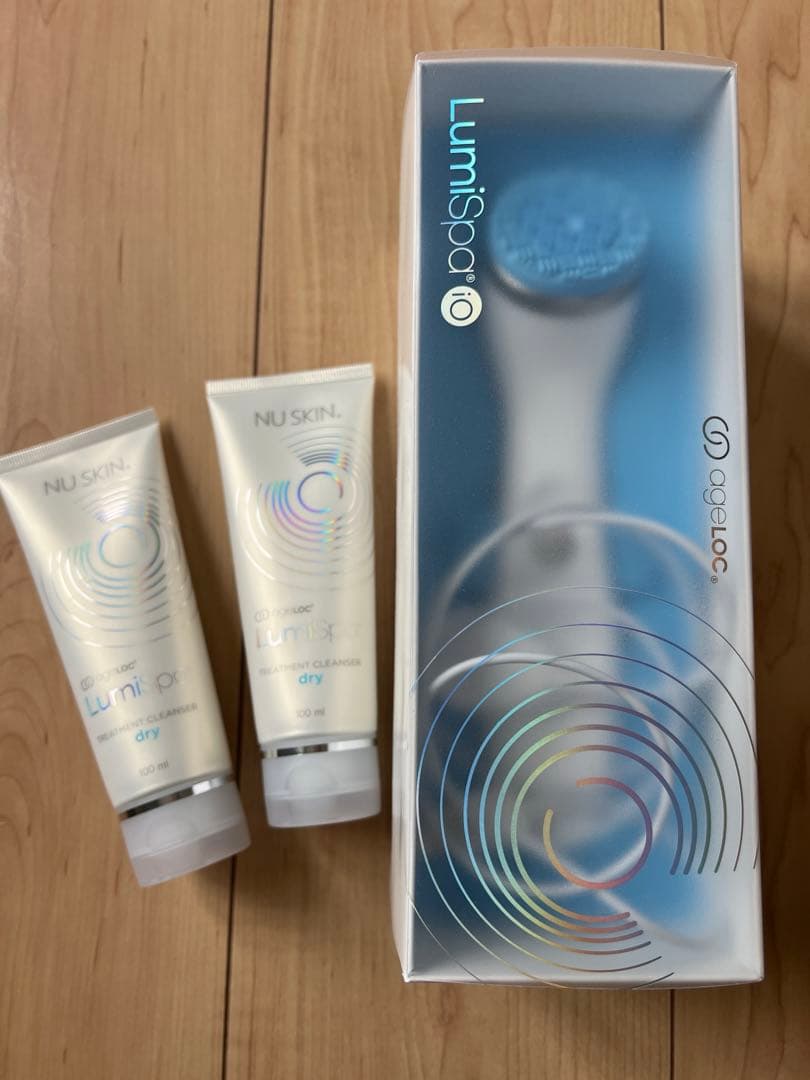 Nu Skin Lumispa ルミスパ 洗顔ブラシ 充電式 クレンザー付き