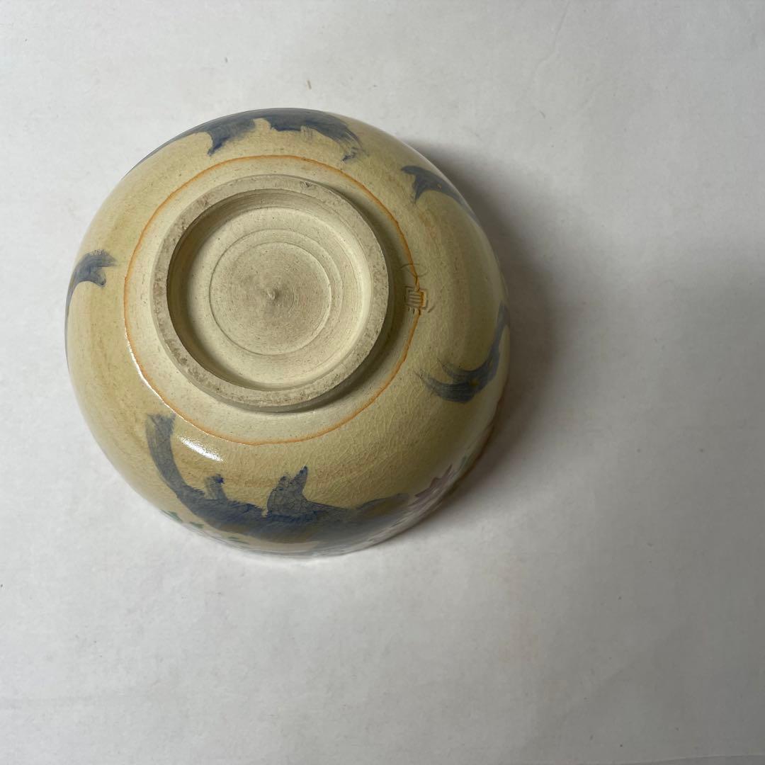 FB03⑤ 雲錦 茶碗 作者不明 美術品・アンティーク・コレクション