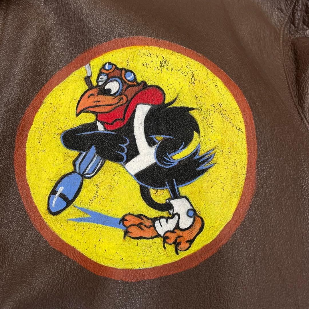 Willis & geiger A2レザージャケット ピンナップガール 44 - メルカリ