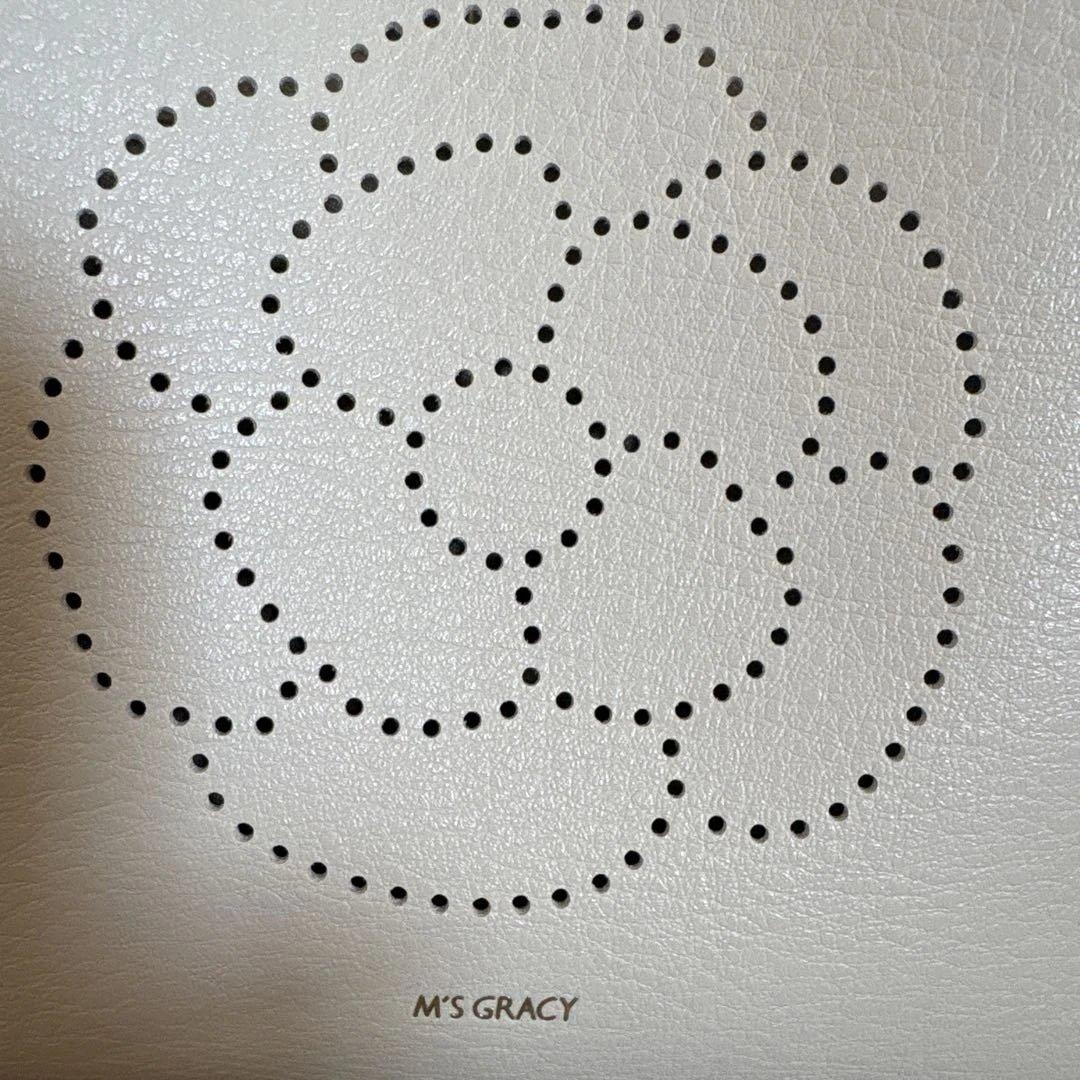 MY GRACY 花刺繍 ミニショルダーバッグ