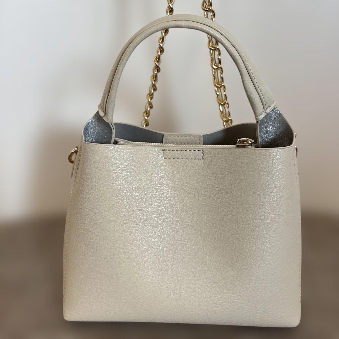 MY GRACY 花刺繍 ミニショルダーバッグ