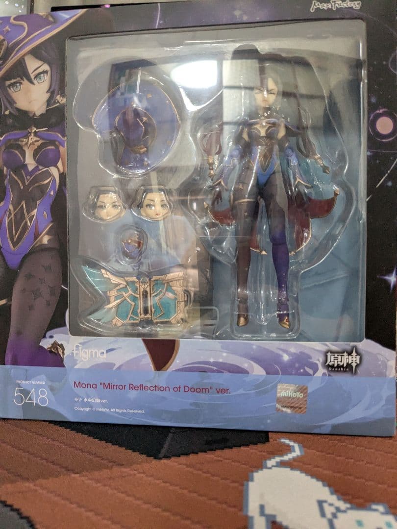 水中幻願ver.【特典付き】 figma原神 モナ ver.水中幻願 未開封