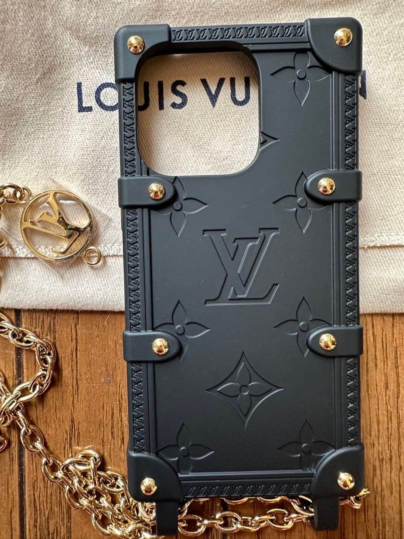 ルイヴィトン モノグラム・リ・トランク iPhone14 PRO ケース 美品