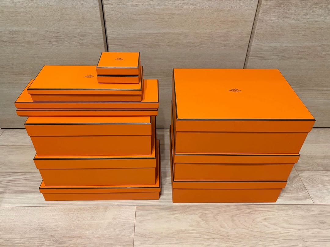 HERMES エルメス 空箱11個 ショッパー5枚 HERMES エルメス 空箱11個 ショッパー5枚