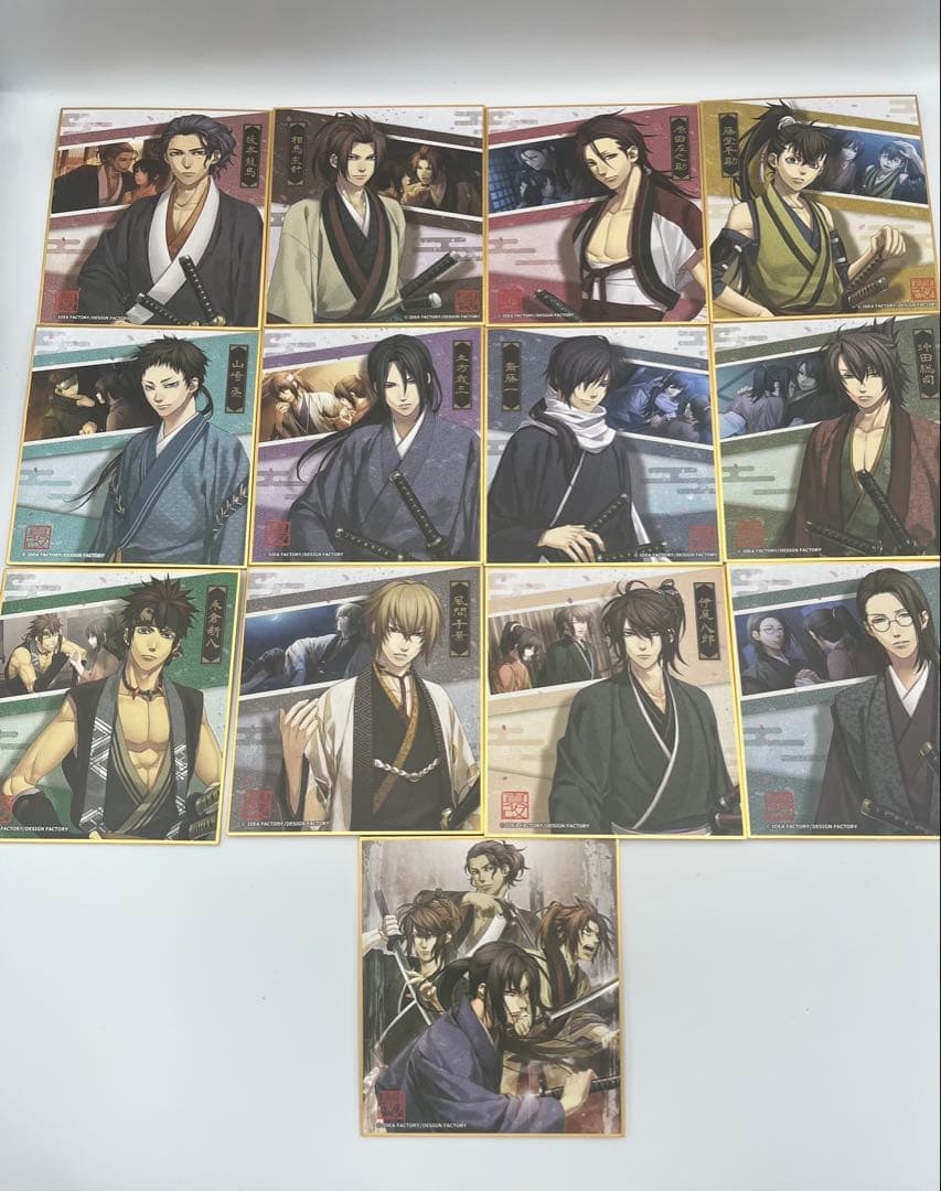薄桜鬼 真改 風ノ章 トレーディングミニ色紙　13枚セット　コンプリート 薄桜鬼 真改 風ノ章 トレーディングミニ色紙 13枚セット コンプリート 薄