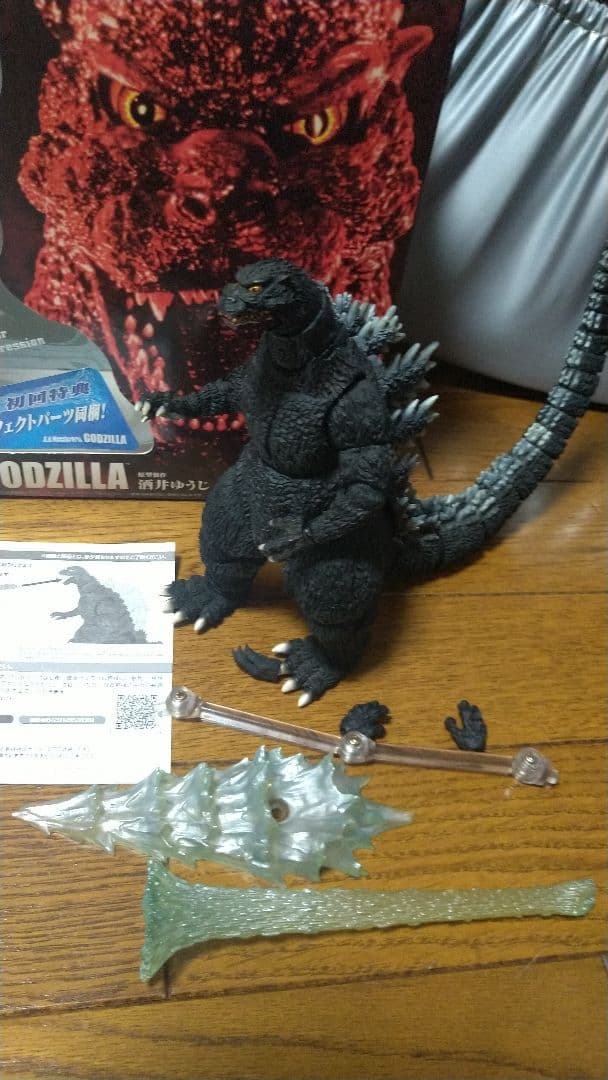 工場 ゴジラ S.H.モンスターアーツ 初回特典 S.H.MonsterArts 開封美品