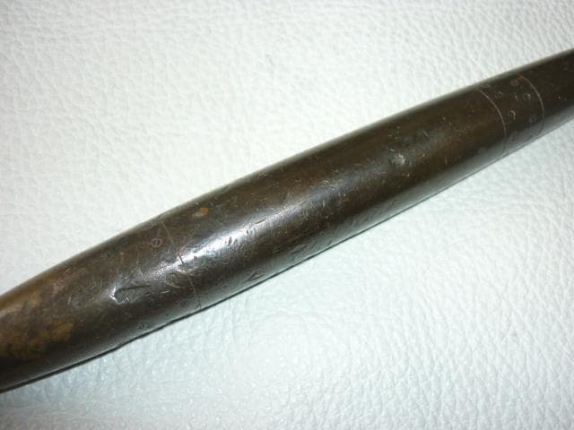 非売品 1933年頃■大日本帝国海軍 帝国義勇艦隊建設記念 魚雷型 銅製 文鎮